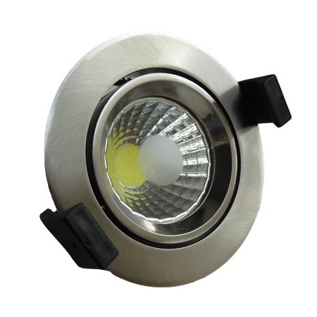 Black Friday - Reduceri 10W Lampa Spot LED COB rotunda de tavan - INOX Promotie - Ledel
