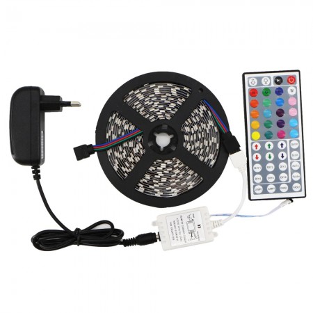 Kit Banda LED Multicolora 5m cu Controler Exterior - Ledel