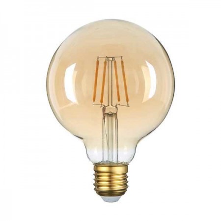LED Bulb E27 G95 4W Golden Glass - Ledel
