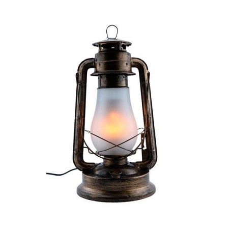 Lampă cu flacără LED E27 5W Culoare bronz - Ledel