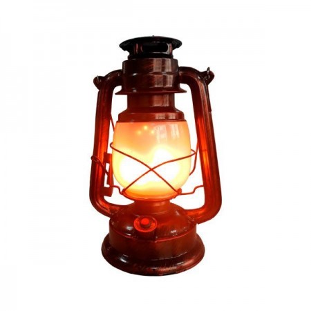 Lampă cu flacără LED 5W Culoare bronz cu baterie - Ledel