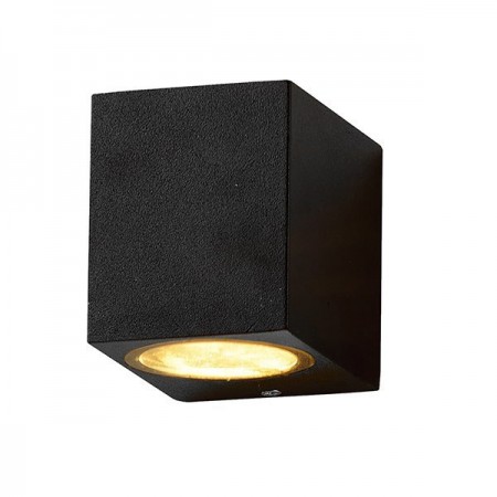 Black Friday - Reduceri Lampa De Perete Aluminiu GU10 Neagra Promotie - Ledel