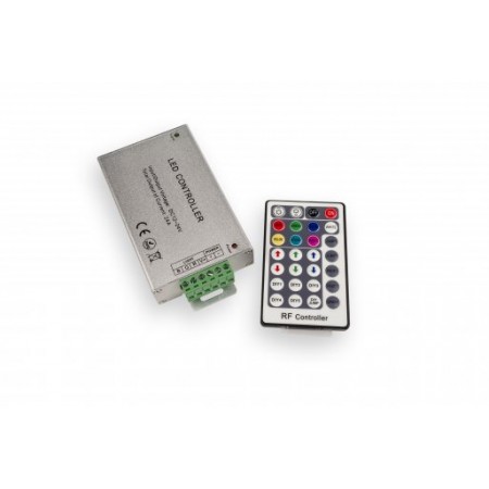 Black Friday - Reduceri Controler cu Telecomanda RF pentru Banda LED RGB 12V 216W 28 Butoane Promotie - Ledel
